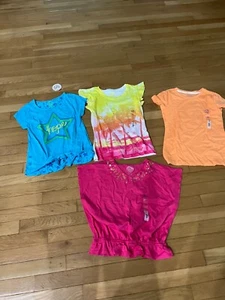 4 NWT GIRLS SO TOPS SZ 7/8 TOPS FREE SHIPPING IN THE USA - Picture 1 of 5