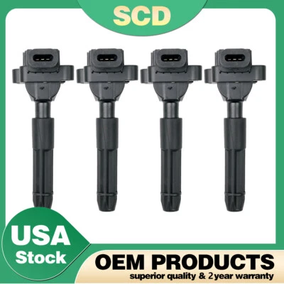 4X Ignition Coils For 2001-04 Mercedes-Benz R170 CL203 SLK230 C230 2.3L UF536 Foto 1 de 4