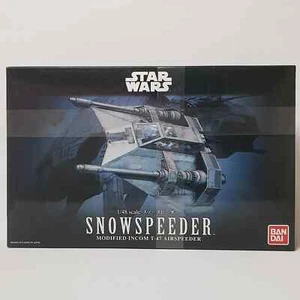 Bandai Star Wars Snow Speeder 1/48 Model Kit Modified T-47 Snowspeeder - Picture 1 of 4