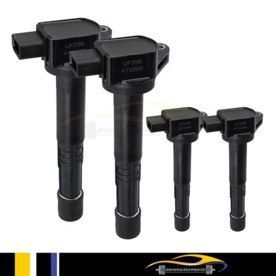For UF298 2000-2003 Honda S2000 2.0L l4 30520PCX007 4PCS Ignition Coil Pack - Image 1 of 4
