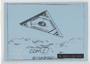 1995 Topps The X Files Season 1 Production Truth is Out There #46 1k3