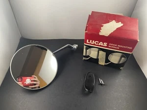 Jaguar, Austin Healey, MG, Triumph NOS 5” Lucas Door Mirror 54061032 - Picture 1 of 11