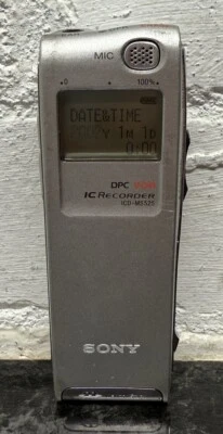 Sony DCP VOR IC Recorder ICD-MS525 Digital Voice Dictaphone TESTED - Image 1 of 3