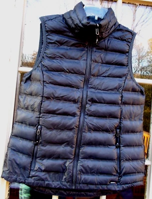 GERRY ПУХОВИК ЖИЛЕТ, уголь серый передней молнии, женщин средний - Изображение 1 из 4