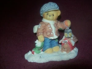 Cherished Teddies Rich "Always Paws For Holiday Treats" - 352721 - DATIERT 1998 - Bild 1 von 3