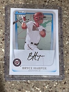 2011 Bowman Prospect International BRYCE HARPER RC Philadelphia Philles SP