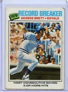 1977 Topps George Brett Kansas City Royals #231 βοΈπ₯π― GVG - Foto 1 di 2