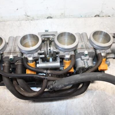 09-12 HONDA CBR600RR INYECTORES DE COMBUSTIBLE PRINCIPALES / CUERPOS DEL ACELERADOR BB450 Foto 1 de 4