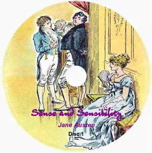 SENSE AND SENSIBILITY by Jane Austen 9 Audio CD English Unabridged Classic - Picture 1 of 1
