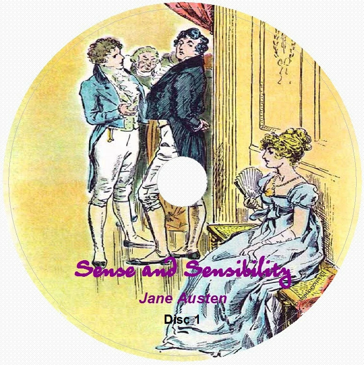SENSE AND SENSIBILITY by Jane Austen 9 Audio CD English Unabridged Classic Foto 1 de 1