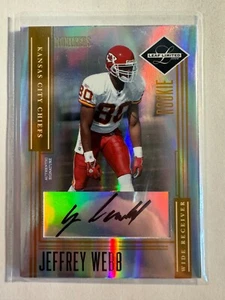 K179,609 - 2006 Leaf Limited Monikers Auto Gold #209 Jeffrey Webb #/50 - Picture 1 of 1