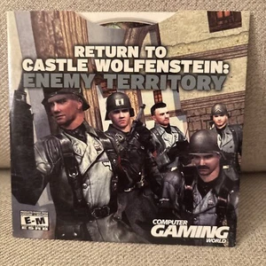 Return to Castle Wolfenstein Vintage (PC 2003) Solo disco Enemy Territory - Imagen 1 de 4