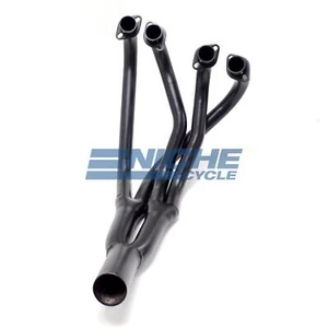 Honda CB750 Black 2.5" 4-Into-2-to-1 Exhaust Head Pipes - Picture 1 of 2