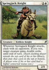 4x Springjack Knight MTG Lorwyn NM Magic Regular