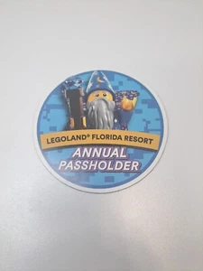 Legoland Florida WIZZARD Annual Passholder Car Magnet- NEW - Picture 1 of 3