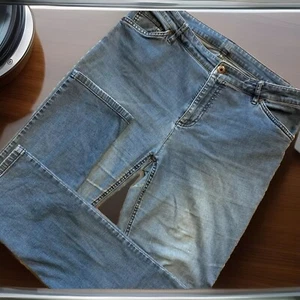 J Jill Blue Denim Jeans Tried &True Fit Slim Ankle Womens Sz.8 Midrise Stretch - Picture 1 of 10