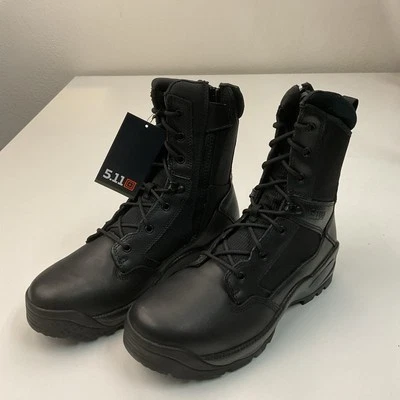 5.11 Tactical Men's ATAC 2.0 8" Sidezip Boots 12391 - Black US 11 - Image 1 of 4