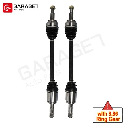 For 2011 Dodge Durango Grand Cherokee 3.6L 5.7L 225mm Rear Pair CV Axle Assembly - Image 1 of 4