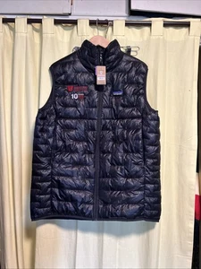 Neu mit Etikett Patagonia Micro Puff Plumafill isolierte schwarze Damenweste X Large - Bild 1 von 4