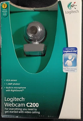 Logitech Webcam C200 - Image 1 of 3