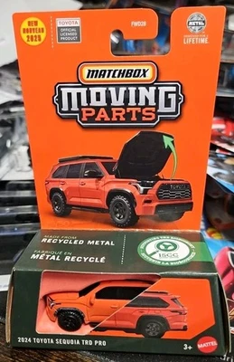 Matchbox Moving Parts 2024 TOYOTA SEQUOIA TRD PRO 29/50 NEW for 2025 - Image 1 of 3