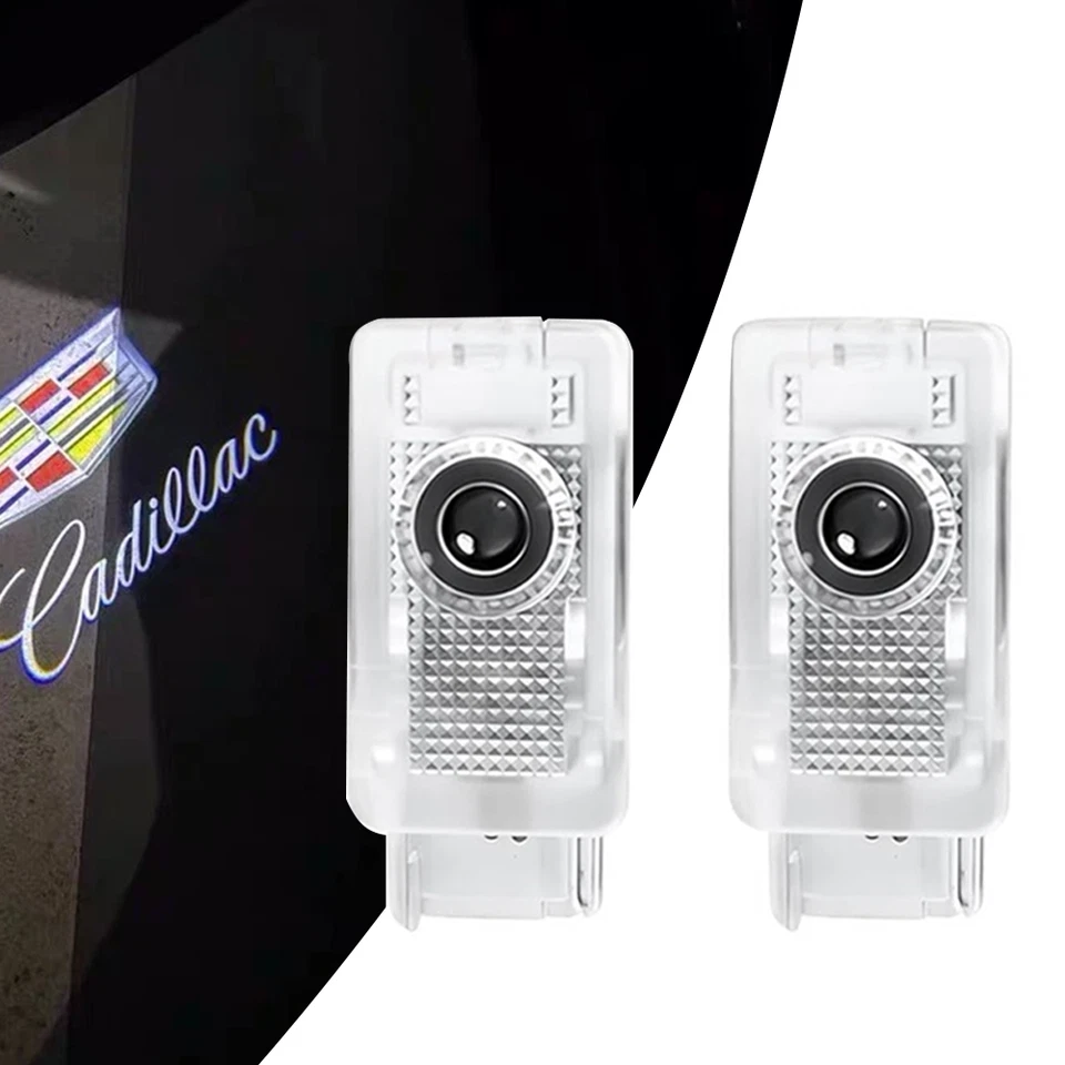 2x Never Fade Ghost LED Door Step Courtesy Shadow Lights For ATS SRX Mulitcolor Foto 1 de 1