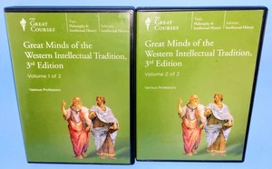Great Minds of the Western Intellectual Tradition Vol 1 And 2 - 3rd Edition DVD - Picture 1 of 8