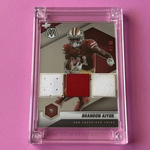 Jersey Fusion 2022 NFC Championship Game Usado Triple Parche 4/50 Brandon Aiyuk SF - Imagen 1 de 3