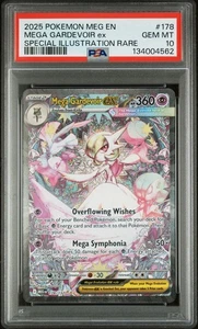 PSA 10 GEM MINT Mega Gardevoir EX 178 Special Illustration Rare Mega Evolutions - Picture 1 of 2