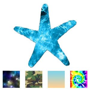 Star fish Starfish - Vinyl Decal Sticker - Multiple Patterns & Sizes - ebn3695 - Picture 1 of 25