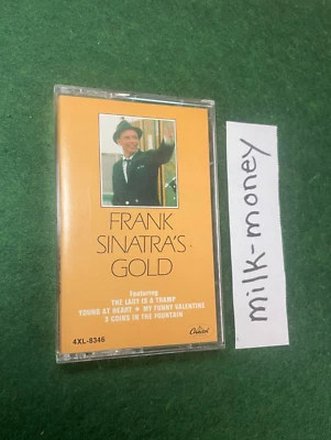 Frank Sinatra's Gold Cassette VG+ US Capitol 4XL 8346 1983 - Image 1 of 4