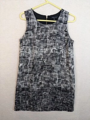 Vestido feminino camisa preta branca CRIMSON COAST tamanho M - Imagem 1 de 4