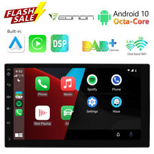 Produktbild - 7 Zoll Doppel 2 DIN Android 8Kern Autoradio GPS Navigation Bluetooth CarPlay DSP