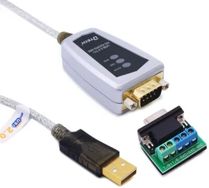 DTECH 0.5m USB to RS422 RS485 Serial Port Converter Adapter Cable with FTDI Chip - Picture 1 of 7