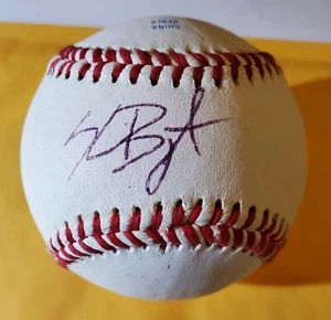 KRIS BRYANT  -- AUTOGRAPHED / SIGNED CAL RIPKEN BASEBALL - Picture 1 of 5