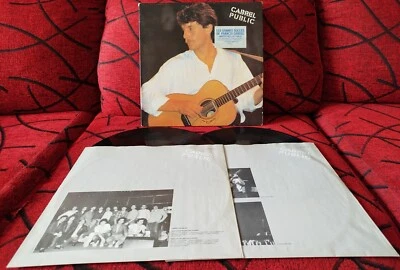 FRANCIS CABREL ** Cabrel Public ** ORIGINAL 1984 HOLLAND 2-LP w/ INSERTS - Image 1 of 4