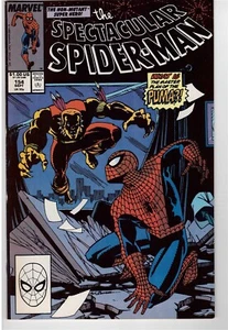 Peter Parker The Spectacular Spider-Man # 154 Sept 1989 Pumar Spidey Kingpin - Picture 1 of 1