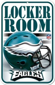 Philadelphia Eagles 11" by 17" Locker Room Plastic Sign - NFL - Picture 1 of 1