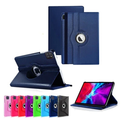 For iPad Case Cover Leather Shockproof 360 Stand ALL MODELS - Image 1 of 4