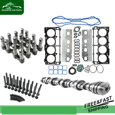 New Dodge Ram 1500 5.7L 09-20 Hemi Camshaft MDS Lifters Head Gaskets Bolts  Kit - Изображение 1 из 4