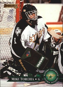 1995-96 Donruss Stars Hockey Card #143 Mike Torchia Rookie