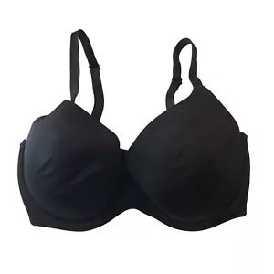 PINK Victorias Secret Bra Wear Everywhere Lightly Lined Black 34DDD - Picture 1 of 4