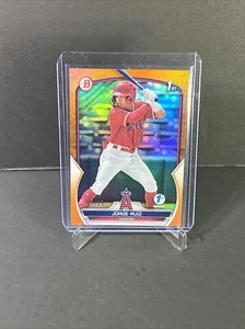 Jorge Ruiz 2023 Bowman 1st Edition Orange 15/25 1st Bowman - Picture 1 of 8