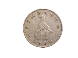 1980 Zimbabwe 10 Cents KM# 3 - Very Nice Circ Collector Coin -c5270xdn - Picture 1 of 2