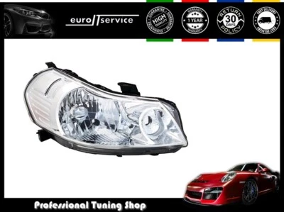 FRONT RIGHT HEADLIGHT VP1473P SUZUKI SX4 2006 2007 2008 2009 2010 2011 - CHROME - Image 1 of 2