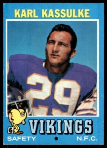 1971 Topps Karl Kassulke A Football Cards #46 - Picture 1 of 2