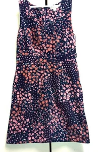 Vintage Monsoon corduroy Floral Pinafore Dress With Pockets size 12 - Picture 1 of 12