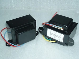 5K SE AUDIO OUTPUT TRANSFORMERS (pair) FOR KT-88..BLACK COVER - Picture 1 of 3