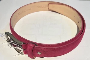 Fioriblu Rasperry Wildleder Unisex Gürtel - Bild 1 von 2