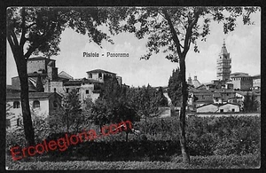 ah7973 - VINTAGE POSTCARD - Pistoia City - Panorama - Picture 1 of 1